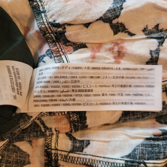 XS Abercrombie & Fitch Knotted Halter Floral Maxi Dress - Picture 9 of 12